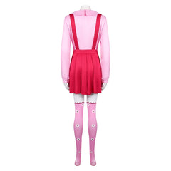 Squid Game (2025) The Doll Pink Red Dress Set Outfits Cosplay Costume 