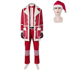 Red One (2024) Nick Red Christmas Santa Outfits Cosplay Costume