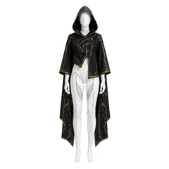 Stellar Blade: Blood Rain Evie Jumpsuit Black Cloak Outfits Cosplay Costume
