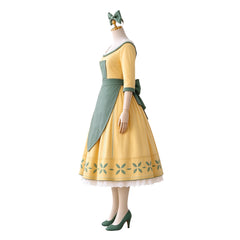 Steps (2026) Margot Yellow Dress Green Apron Set Outfits Cosplay Costume
