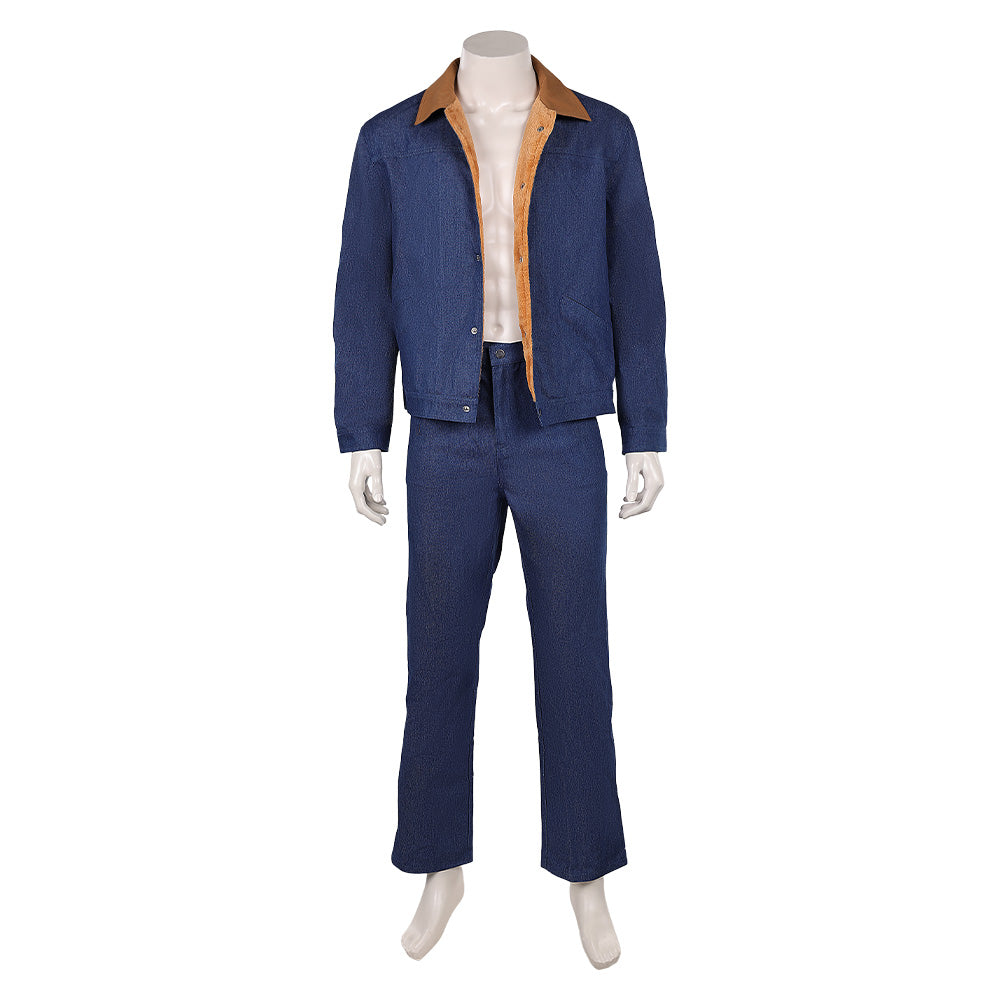 Stranger Things (2025) Dmitri Antonov Blue Set Outfits Cosplay Costume 