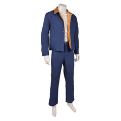 Stranger Things (2025) Dmitri Antonov Blue Set Outfits Cosplay Costume 