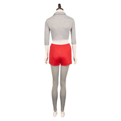 Stranger Things (2025) Eleven 11 Jane Hopper Gray Red Set Outfits Cosplay Costume 