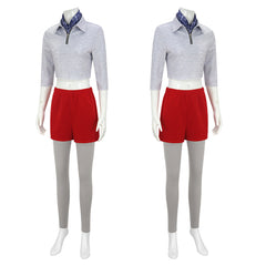 Stranger Things (2025) Eleven 11 Jane Hopper Red Pants Set Outfits Cosplay Costume
