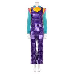 Stranger Things (2025) Holly Wheeler Purple Overalls Set Outfits Cosplay Costume 