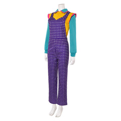 Stranger Things (2025) Holly Wheeler Purple Overalls Set Outfits Cosplay Costume 