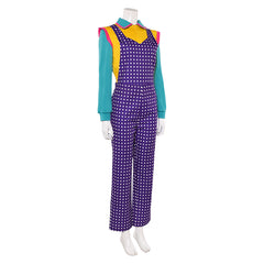 Stranger Things (2025) Holly Wheeler Purple Overalls Set Outfits Cosplay Costume 