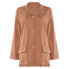 Stranger Things (2025) Joyce Byers Brown Coat Jacket Cosplay Costume 