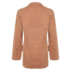 Stranger Things (2025) Joyce Byers Brown Coat Jacket Cosplay Costume 