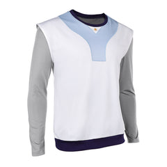 Stranger Things (2025) Lucas Sinclair White Gray Shirt Outfits Cosplay Costume 