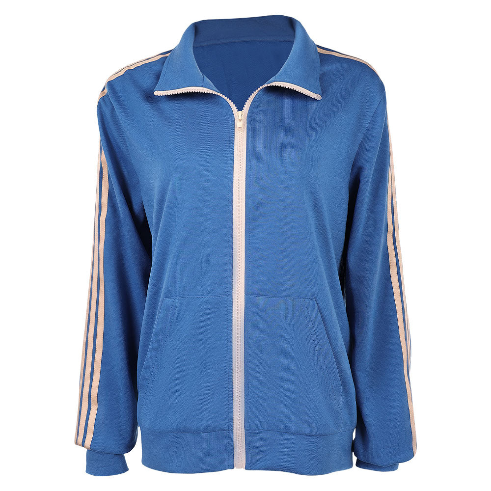 Stranger Things (2025) Max Mayfield Blue Jacket Outfits Cosplay Costume 