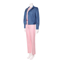 Stranger Things (2025) Max Mayfield Blue Jacket Pink Set Outfits Cosplay Costume 