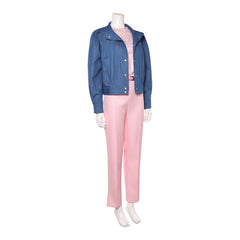 Stranger Things (2025) Max Mayfield Blue Jacket Pink Set Outfits Cosplay Costume 