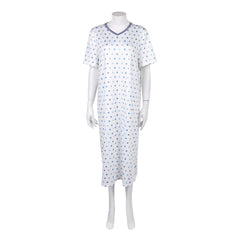 Stranger Things (2025) Max Mayfield White Square Dot Dress Cosplay Costume 