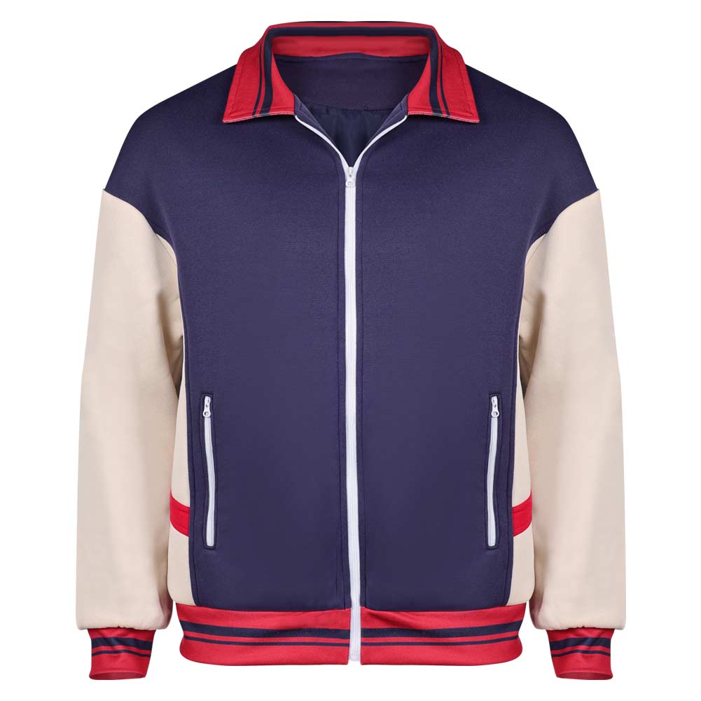 Stranger Things (2025) Will Byers Blue Baseball Jacket Outfits Cosplay Costume