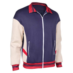 Stranger Things (2025) Will Byers Blue Baseball Jacket Outfits Cosplay Costume