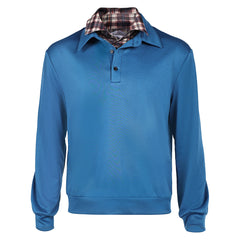 Stranger Things (2025) Will Byers Fake Two Piece Blue Top Outfits Cosplay Costume 