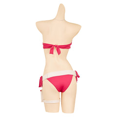 Street Fighter 6 Cammy Pink White Swimsuit Set Outfits Cosplay Costume
