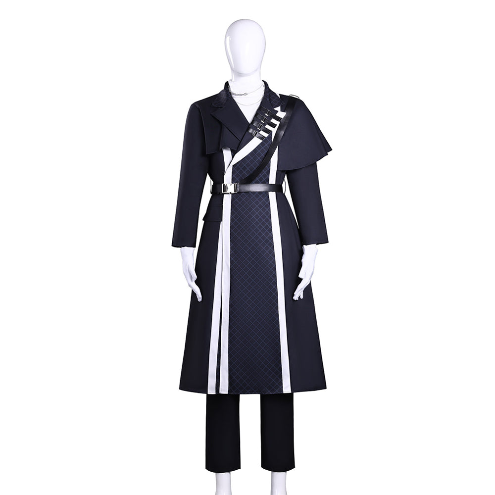 Tamon's B-Side (2026) Keito Tachibana Black Coat Set Outfits Cosplay Costume 