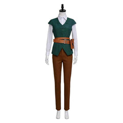 Tangled Flynn Rider Female Version Green Set Outfits Cosplay Costume