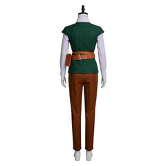 Tangled Flynn Rider Female Version Green Set Outfits Cosplay Costume