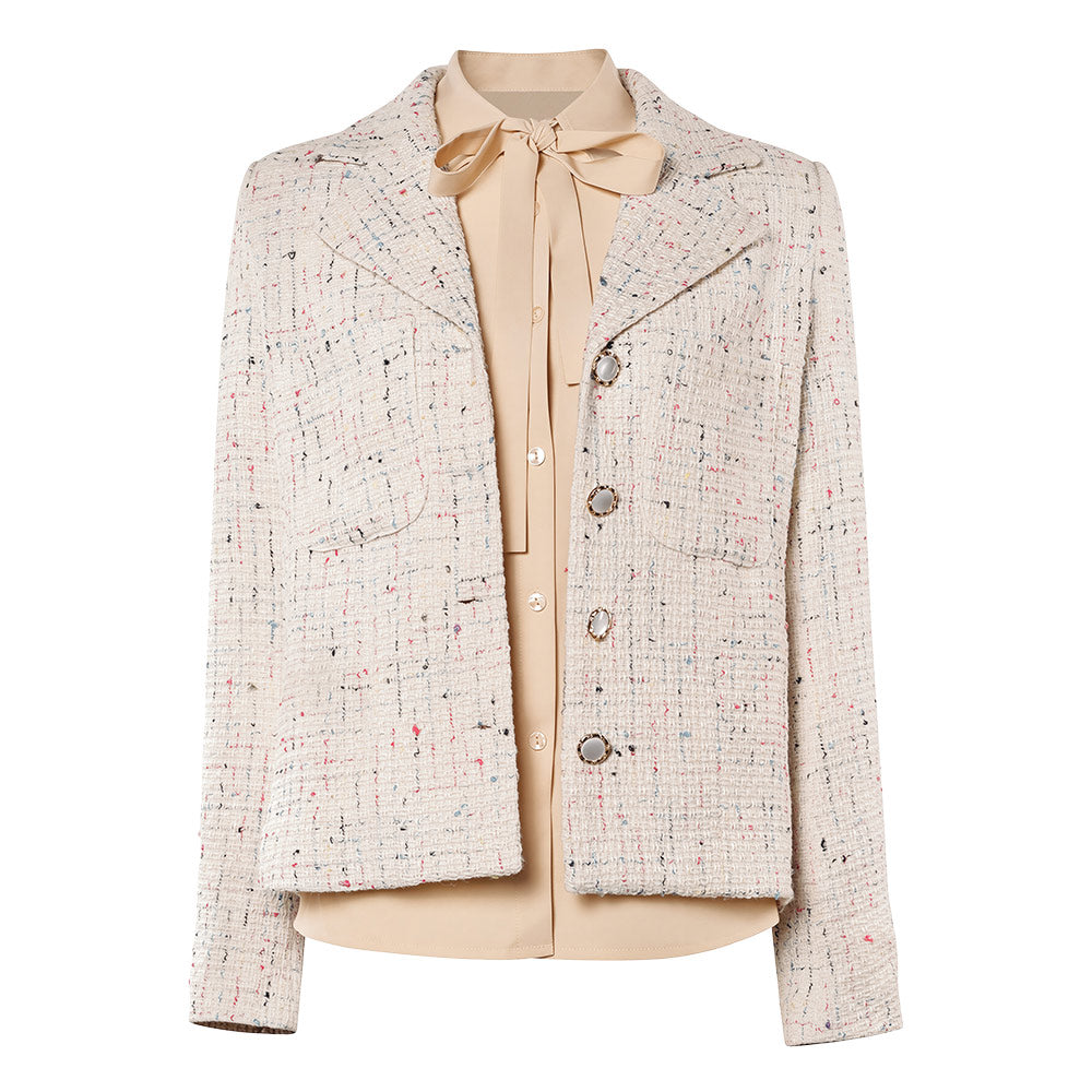 Teach You A Lesson (2026) Im Han-rim Apricot Jacket Shirt Outfits Cosplay Costume 