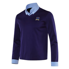 Ted Lasso (2026) Ted Lasso Blue Long Sleeve Shirt Outfits Cosplay Costume