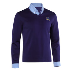 Ted Lasso (2026) Ted Lasso Blue Long Sleeve Shirt Outfits Cosplay Costume