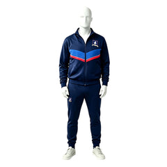Ted Lasso (2026) Ted Lasso Blue Striped Sportswear Set Outfits ​Cosplay Costume 