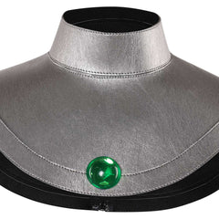 Teen Titans Starfire Silver Gorget Belt Bracers Cosplay Accessories Props