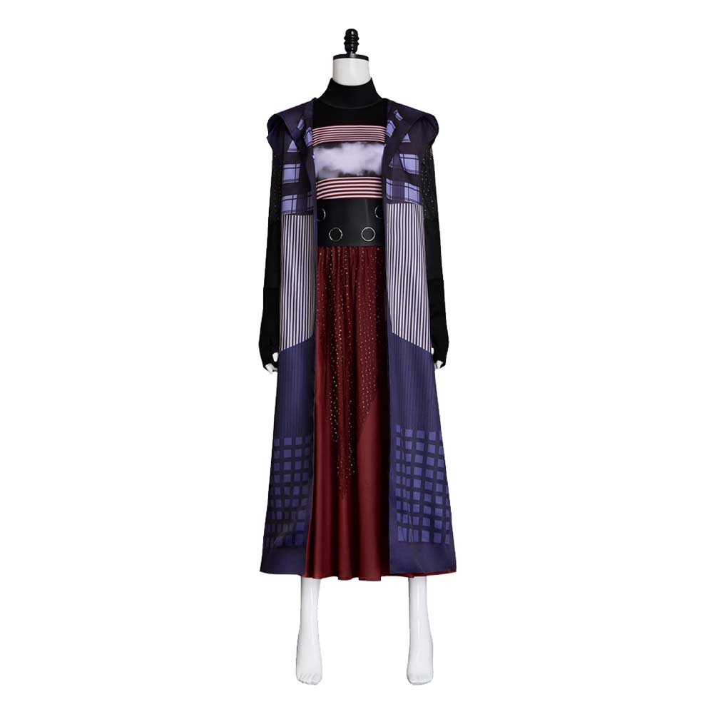 The Acolyte (2024) Osha Mae Purple Jedi Outfits Cosplay Costume