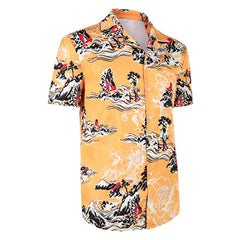 The Adventures Of Cliff Booth (2026) Cliff Booth Yellow Shirt Outfits Cosplay Costume 