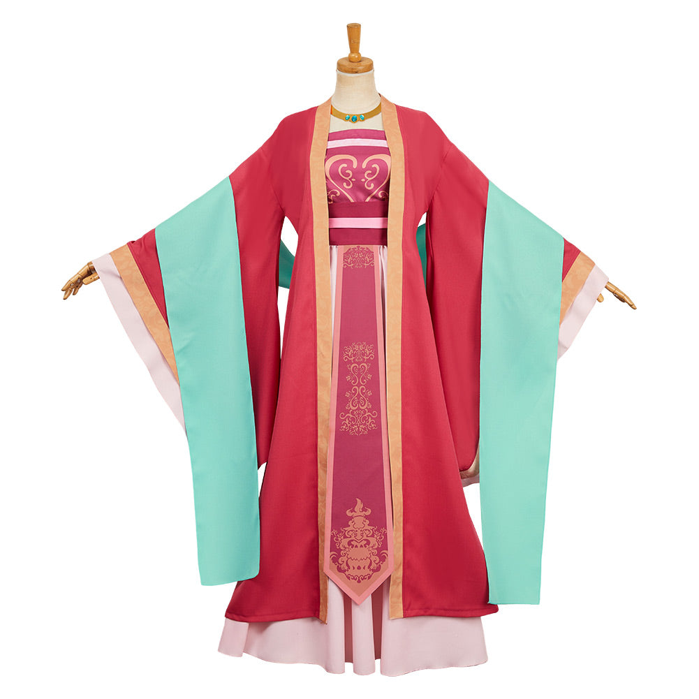 The Apothecary Diaries 2 (2025) Gyokuyou Red Dress Outfits Cosplay Costume 