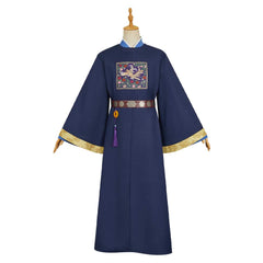 The Apothecary Diaries 2 (2025) Jinshi Blue Crewneck Outfits Cosplay Costume 