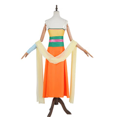 The Apothecary Diaries 2 (2025) Maomao Orange Dress Set Cosplay Costume 