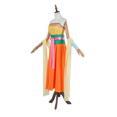 The Apothecary Diaries 2 (2025) Maomao Orange Dress Set Cosplay Costume 