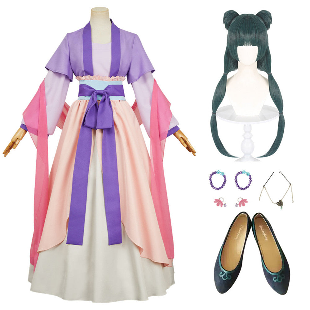 The Apothecary Diaries 2 (2025) Maomao Purple Pink Set Outfits Cosplay Costume