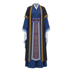 The Apothecary Diaries 3 (2026) Jinshi Blue Black Set Outfits Cosplay Costume 