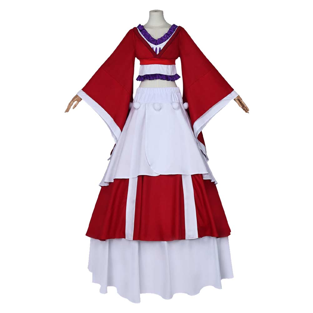 The Apothecary Diaries (2025) MaoMao Red Top Skirt Outfits Cosplay Costume 