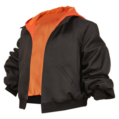 The Bad Guys 2 (2025) Kitty Kat Black Orange Jacket Outfits Cosplay Costume 