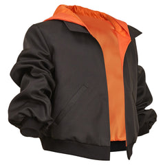 The Bad Guys 2 (2025) Kitty Kat Black Orange Jacket Outfits Cosplay Costume 
