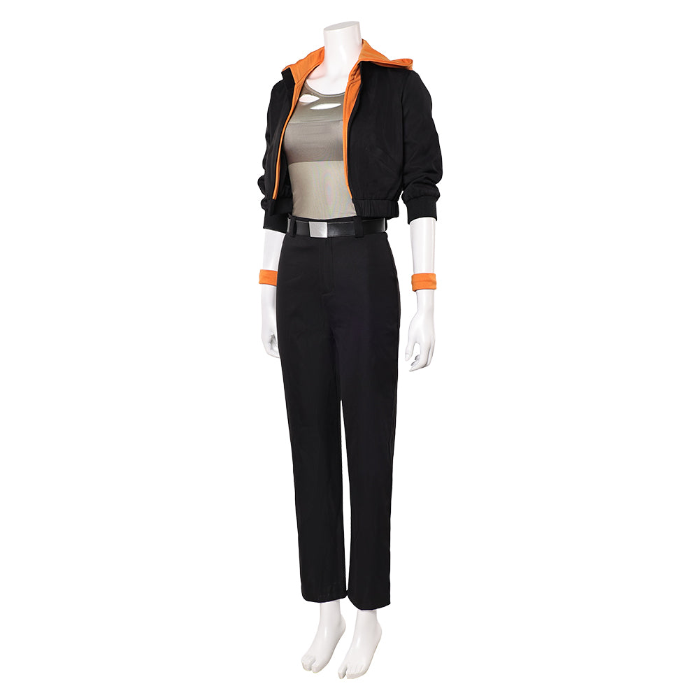 The Bad Guys (2025) Kitty Kat Black Orange Set Outfits Cosplay