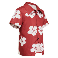 The Bad Guys 2 (2025) Mr. Snake Red Printed Shirt Outfits Cosplay Costume 