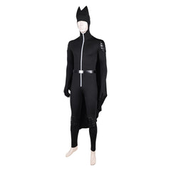 The Bad Guys 2 (2025) Mr. Wolf Black Skydive Jumpsuit Outfits Cosplay Costume 