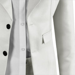 The Bad Guys Mr. Wolf White Suit Set Outfits Cosplay Costume 