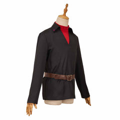 The Black Phone 2 (2025) The Grabber Black Top Set Outfits Halloween Cosplay Costume 