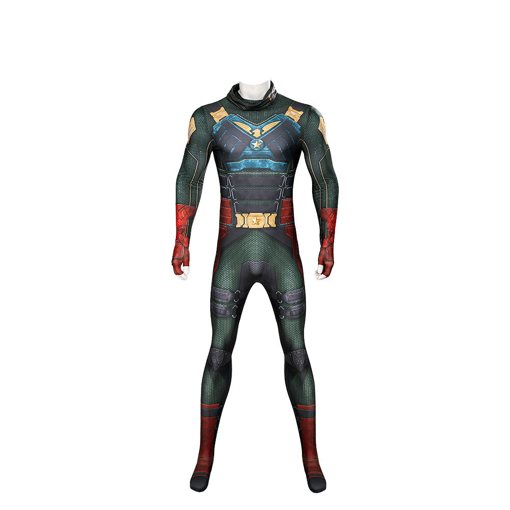 The Boys Season 5 (2026) Soldier Boy Green Black Jumpsuit Outfits Cosplay Costume