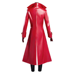 The Bride Of Frankenstein The Bride Red Jacket Coat Set Outfits Cosplay Costume 