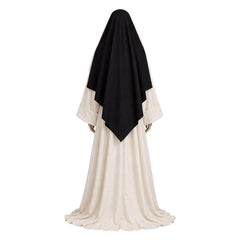 The Devils Sister Jeanne des Anges ​Nun Black White Outfits Halloween Cosplay Costume