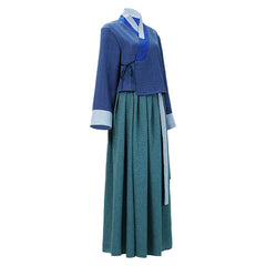 The East Palace (2026) Saeng-gang Blue Green Outfits Cosplay Costume 